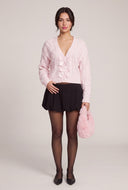 Long Sleeve Bow Cardigan
