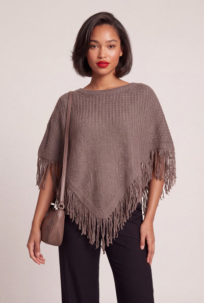 Crochet Fringe Poncho