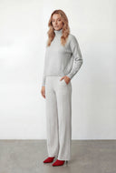 Emely Brushed Knit Turtleneck Sweater