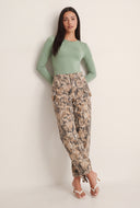 Charlie Crew Neck Long Sleeve Bodysuit