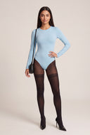 Charlie Crew Neck Long Sleeve Bodysuit