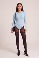 Charlie Crew Neck Long Sleeve Bodysuit
