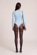 Charlie Crew Neck Long Sleeve Bodysuit