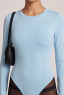 Charlie Crew Neck Long Sleeve Bodysuit