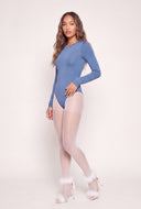 Charlie Crew Neck Long Sleeve Bodysuit