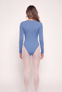 Charlie Crew Neck Long Sleeve Bodysuit