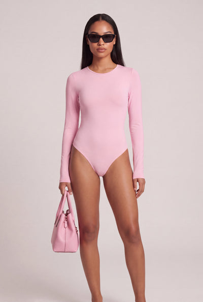 Ellie Long Sleeve Crew Neck Bodysuit
