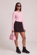 Ellie Long Sleeve Crew Neck Bodysuit