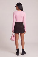Ellie Long Sleeve Crew Neck Bodysuit
