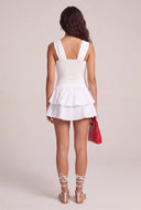 Asymmetrical Ruched Bodysuit