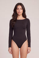 Boat Neck Thong Bodysuit