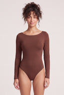 Boat Neck Thong Bodysuit
