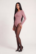 Boat Neck Thong Bodysuit