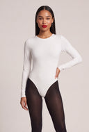 Long Sleeve Thong Bodysuit