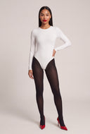 Long Sleeve Thong Bodysuit