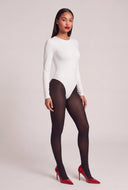 Long Sleeve Thong Bodysuit