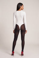 Long Sleeve Thong Bodysuit