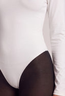 Long Sleeve Thong Bodysuit