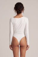 Asymmetrical Thong Bodysuit