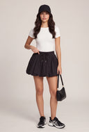 Chloe Drawstring Bubble Skort