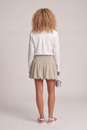 High Waist Bubble Skirt