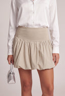 High Waist Bubble Skirt
