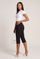 Mid Rise Capri Pants