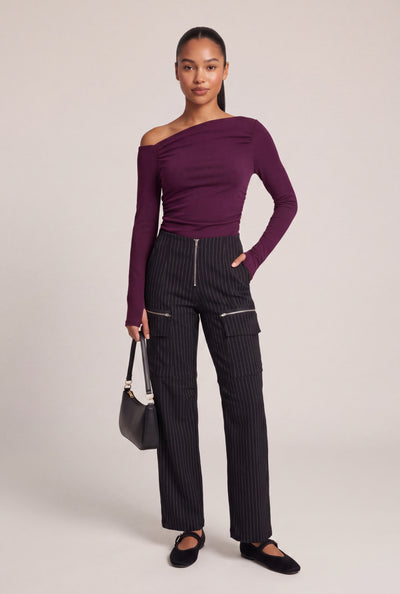 Pinstripe Cargo Pants