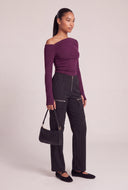 Pinstripe Cargo Pants