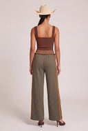 Color Block Drawstring Pants