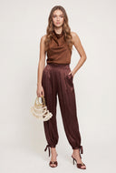 Reese Satin Balloon Pants