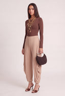 Draped Harem Pants
