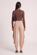 Draped Harem Pants