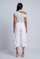 Drawstring Side Parachute Pants
