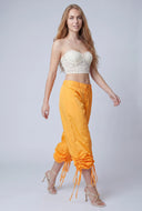 Drawstring Side Parachute Pants