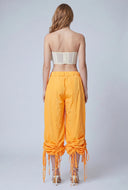 Drawstring Side Parachute Pants