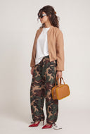 Camo Nylon Baggy Pants