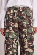 Camo Nylon Baggy Pants