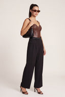 Belted Dress Pants