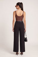 Belted Dress Pants
