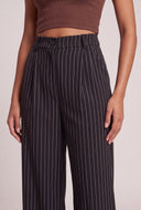 Aylin Pinstripe Wide Leg Pants