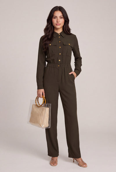Long Sleeve Jumpsuit