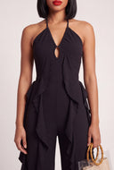 Ruffled Halter Jumpsuit