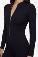 Zip Front Long Sleeve Catsuit