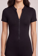 Zip Front Catsuit