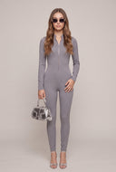 Zip Front Catsuit