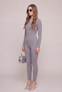 Zip Front Catsuit