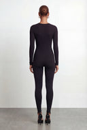 Karla Long Sleeve Zip Back Catsuit