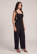 Smocked Waist Jumpsuit