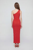 Daisy Cutout One Shoulder Maxi Dress